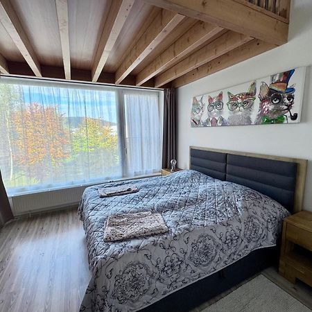 Loučná pod Klínovcem Miky Apartman Klinovec Garden מראה חיצוני תמונה