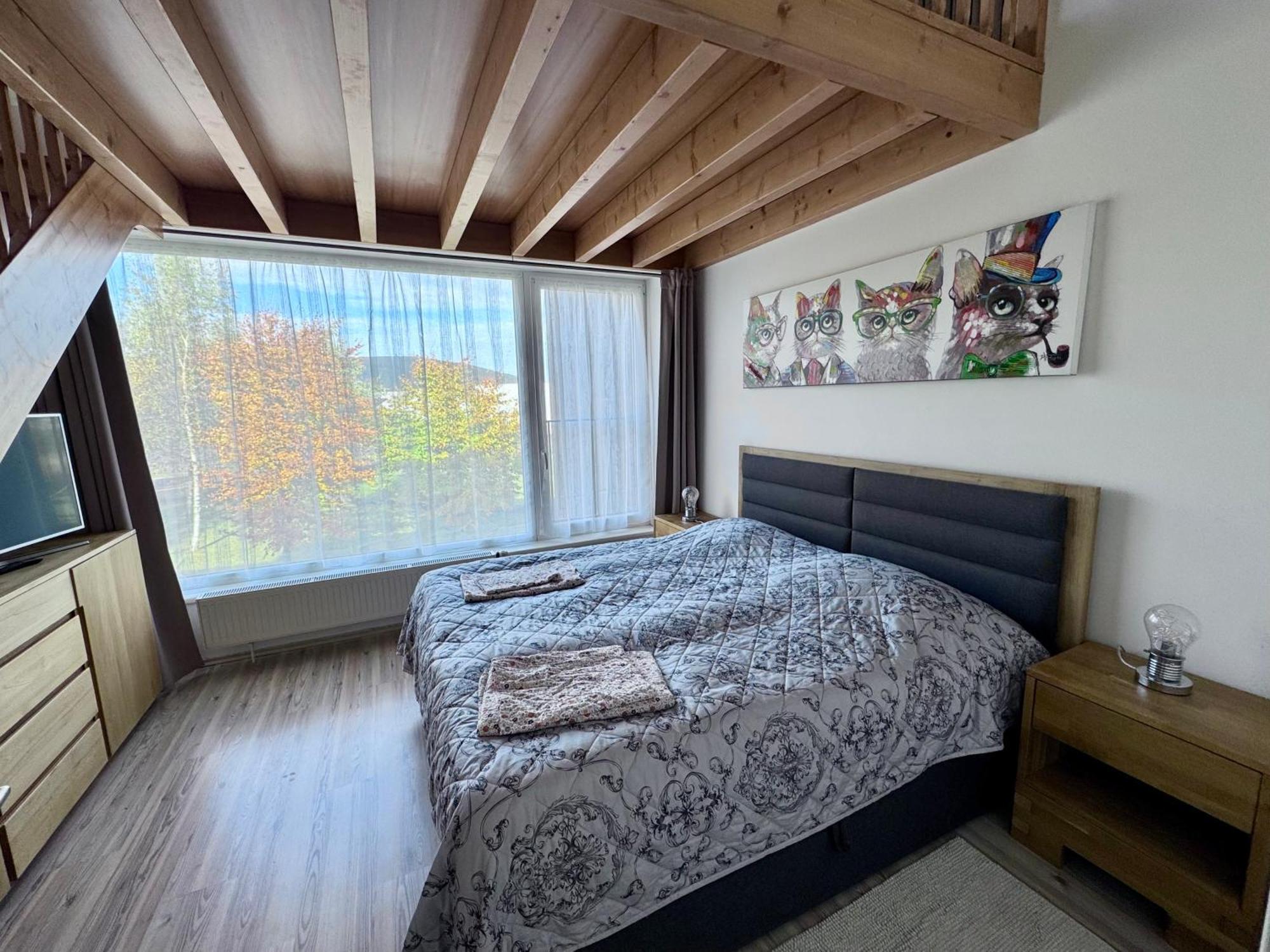 Loučná pod Klínovcem Miky Apartman Klinovec Garden מראה חיצוני תמונה